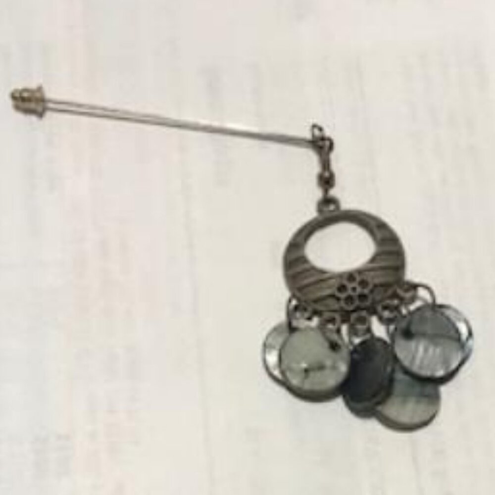 Grey Hijab Stick Pin